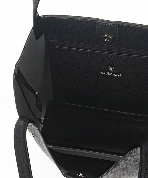 CLATHAS エクラ トートバッグ（ポーチ付） ブラック