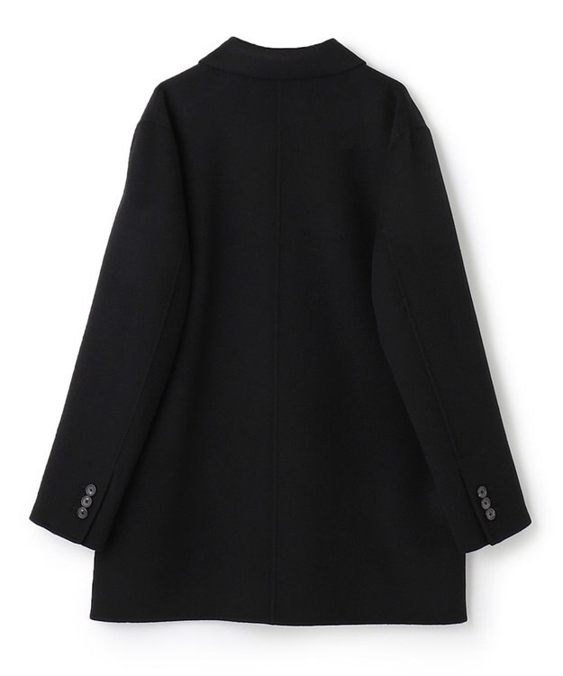 JOSEPH HOMME DOUBLE FACE CASHMERE  BALMACHAN COAT ブラック系