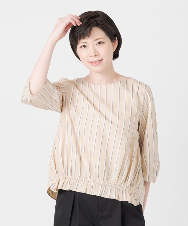 ONWARD Reuse Park 【自由区】ブラウス春夏 ベージュ