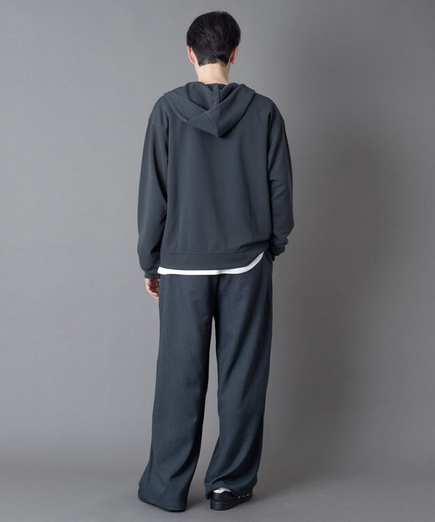 WEGO 【ユニセックス着用ITEM】アンサンブルZIPパーカー（LS） ブラック中濃色