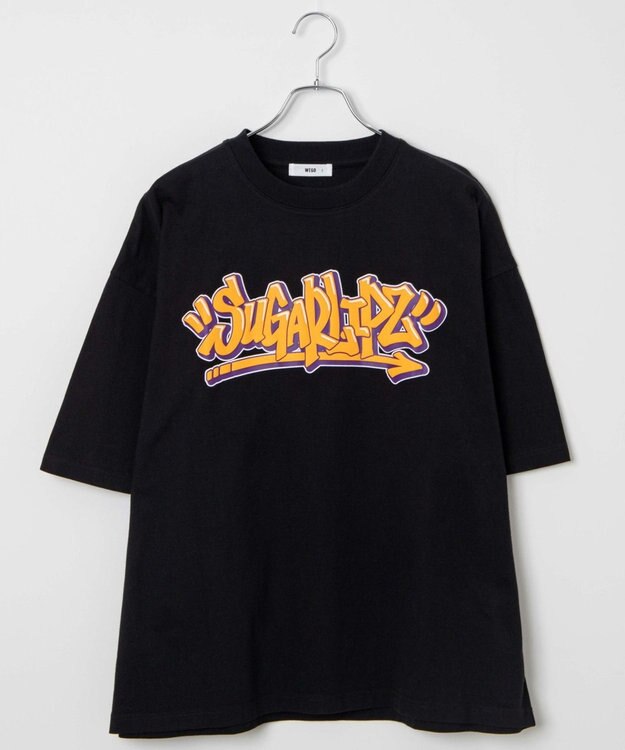 WEGO プランプロゴグラフィックBIGT（S） ブラック