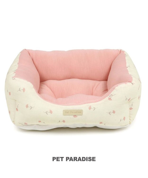 PET PARADISE ペットパラダイス 小花柄カドラー《ピンク》 M  小型犬 小花柄 ピンク