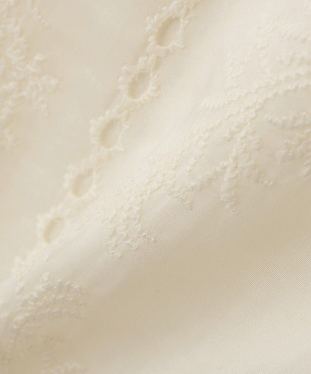 Green Parks 前後２ＷＡＹレース刺繍ビスチェ Ivory