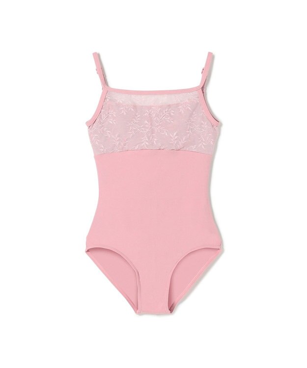 Chacott キャミソールレオタード グレイッシュローズ