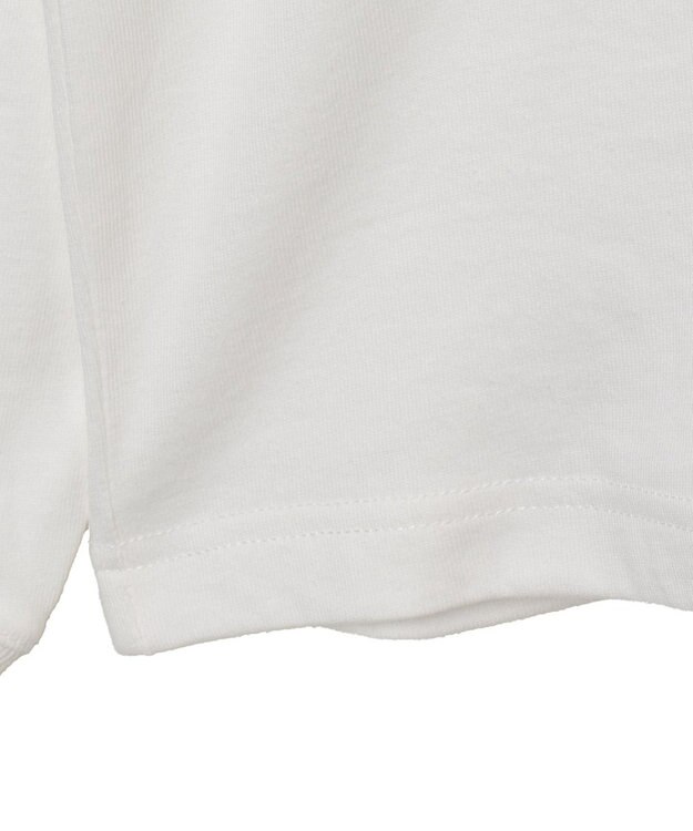 WEGO 【ユニセックス着用ITEM】サークルロゴBIG　T（LS） ホワイト