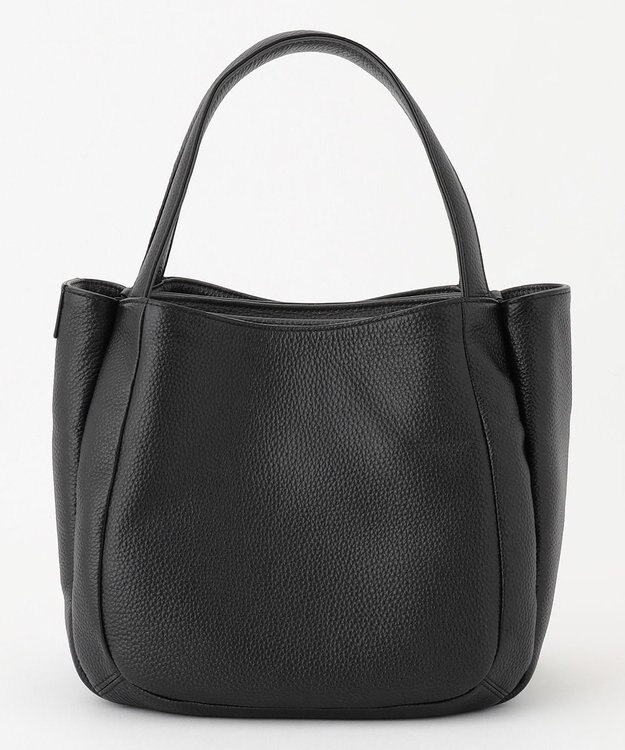 Y'SACCS シュリンクレザートート Sサイズ ブラック