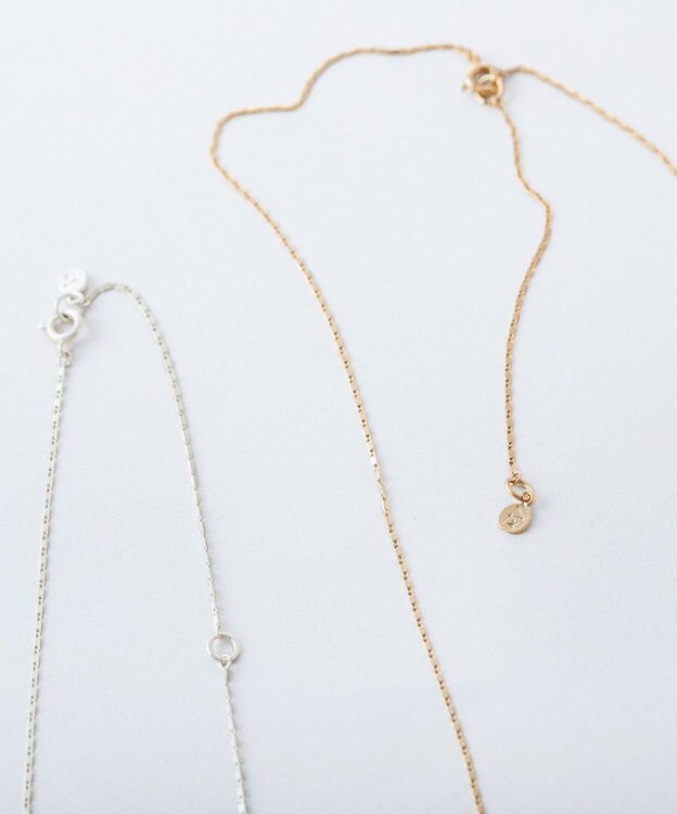 Pisceans オーバルメダイユネックレス マットゴールド