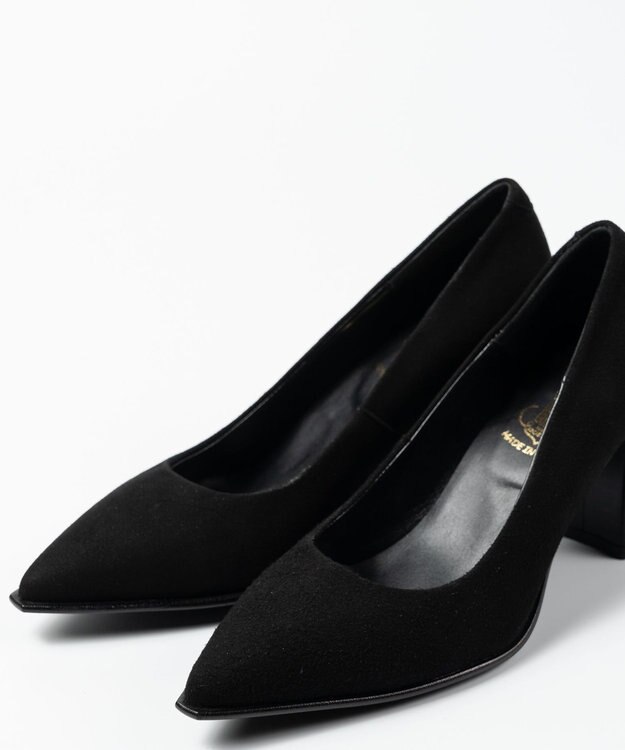 BONTRE 【BONTRE/ボントレ】オーバーフレームパンプス ブラック