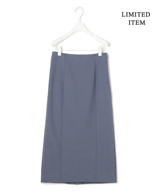 ICB 【WEB限定・洗える】AirJersey スカート ダルブルー系