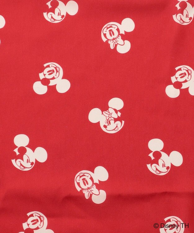 ANY 【ディズニー】ミッキーマウス/ミッキーマウス＆ミニーマウススカーフ レッド