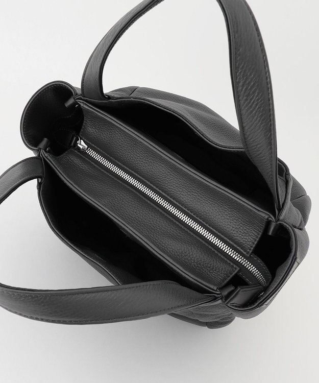 Y'SACCS シュリンクレザートート Sサイズ ブラック