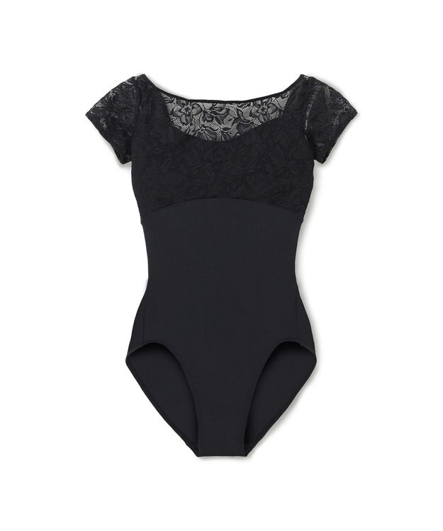 Chacott 【MAY NAGAHISA】キャップスリーブレオタード ブラック