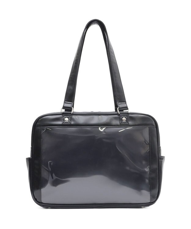 WEGO 【痛バ＆推し活グッズ】スクールボストン痛バッグ ブラック