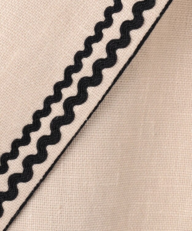 J.PRESS MEN 【J.PRESS ORIGINALS】Linen Basket 2B Club Jacket / Made in Japan アイボリー系