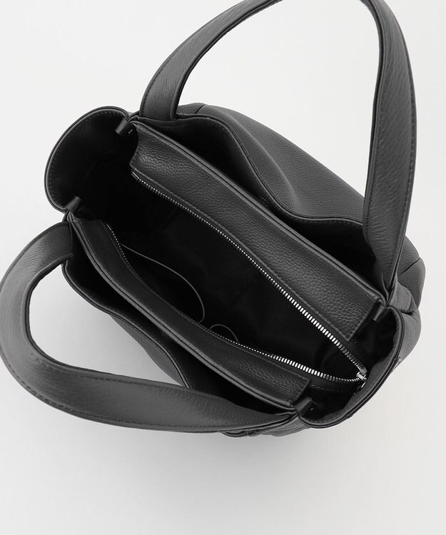 Y'SACCS シュリンクレザートート Sサイズ ブラック