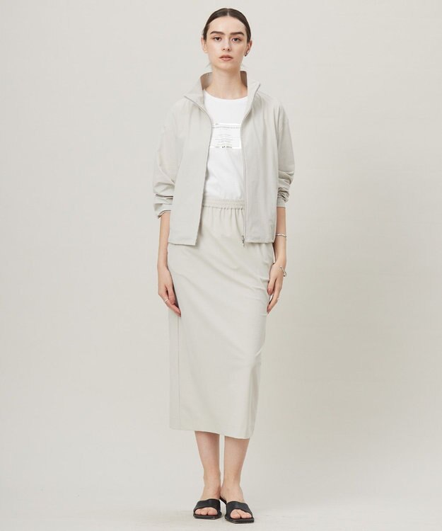 ICB L 【接触冷感・UVカット・防シワ・洗える】 アトラストリコット スカート トープ系