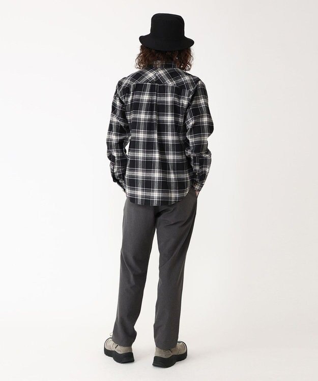 Columbia Columbia/ フレアガンストレッチフランネルシャツ /コロンビア Black Two Lane Tartan