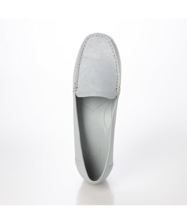 ing <ing>モカシューズ ライトブルー