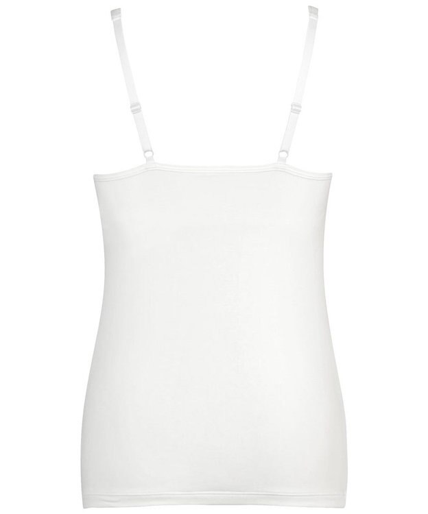 Wing ジュニア ブラトップ Wing Teen きちんとささえる 綿混素材(身生地部・カップ肌側) 【STEP3 まるみをおびてきた胸に】 タンクトップ RL6935 ウイング／ワコール アイボリー