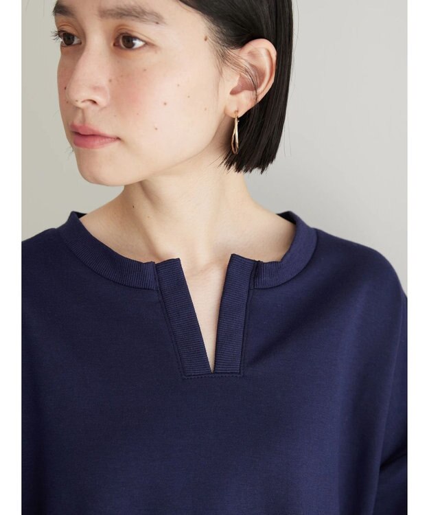 AMERICAN HOLIC カフタンサイドボタンポンチプルオーバー Blue