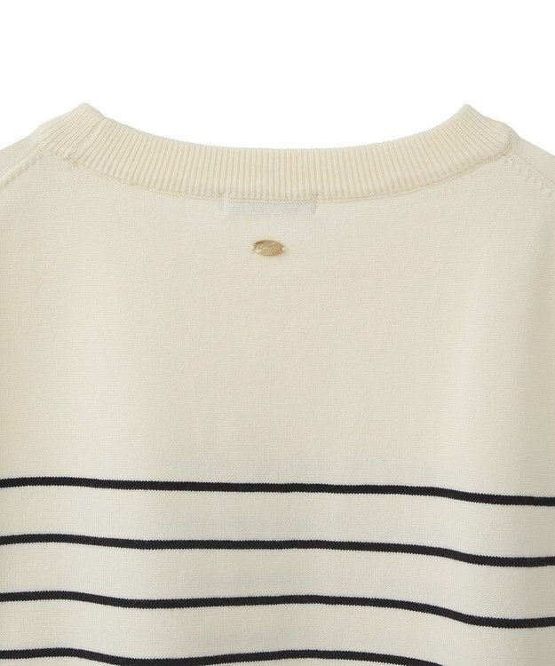 earth music&ecology 【洗濯機洗い可】レンチング(TM)エコヴェロ(TM)(チュニック) Border