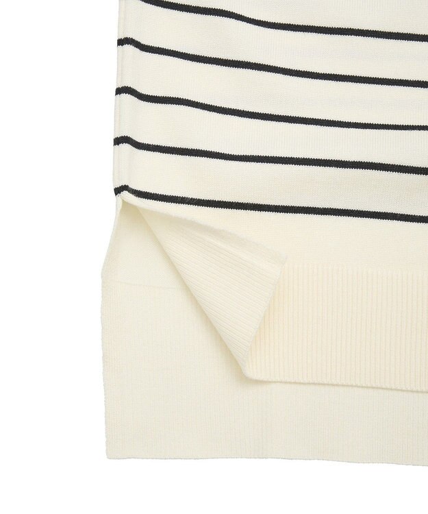 earth music&ecology 【洗濯機洗い可】レンチング(TM)エコヴェロ(TM)(チュニック) Border