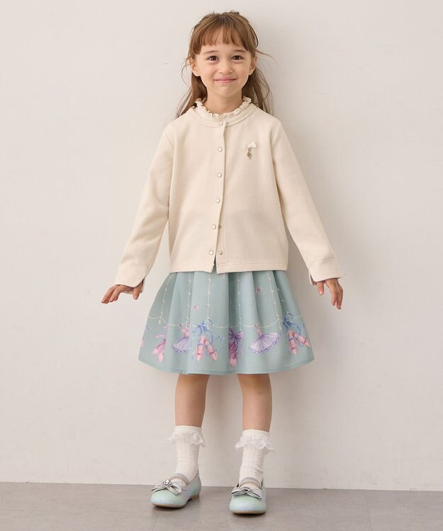 ANY KIDS メロディスカート ミント×バレエ