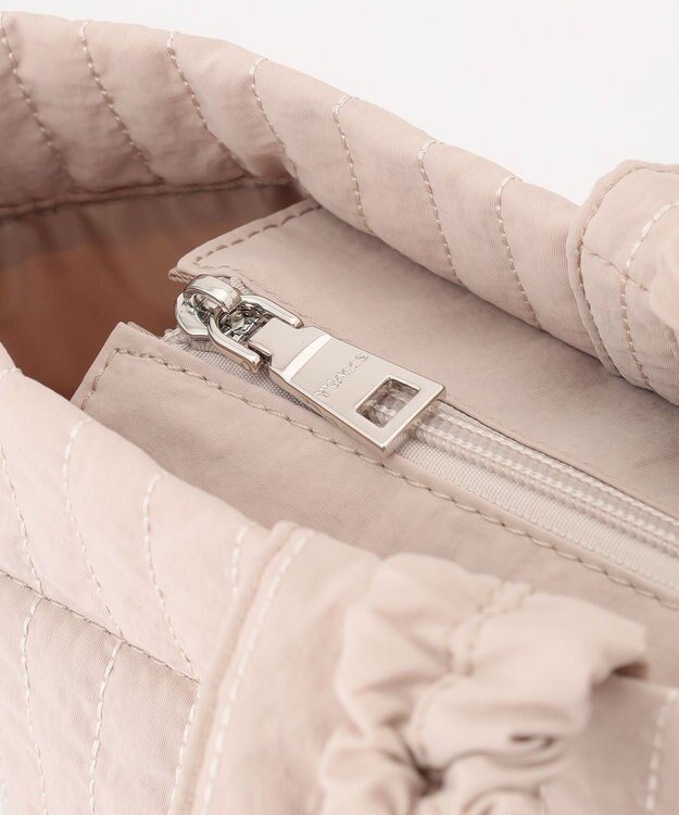 Y'SACCS 【Y’SACCS vous et】ギャザーハンドル2WAYヌビバッグ ベージュ