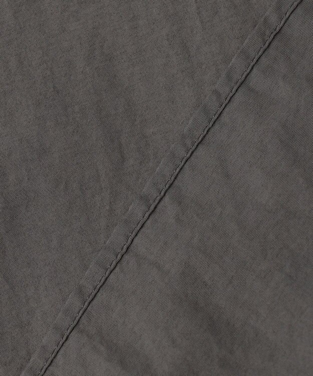 NAVE 【ReNAVE　撥水機能・UVカット・透湿・接触冷感・洗える】ナイロンタスランシャツブラウス グレー系