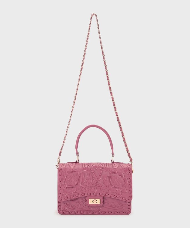 GRACE CONTINENTAL HandleChainBagls ピンク