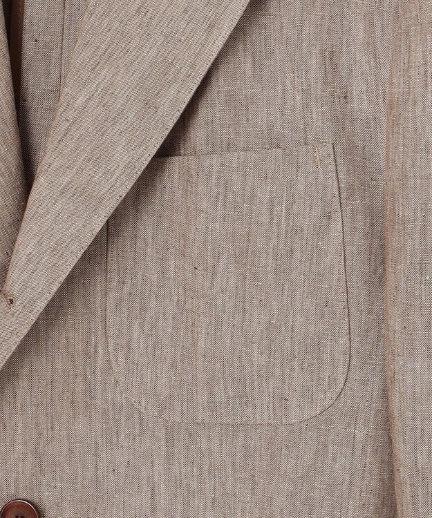 J.PRESS MEN 【WEB・一部店舗限定】SAFILIN リネンジャケット ブラウン系