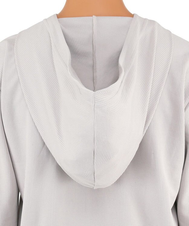 San-ai Resort（三愛水着楽園） 【UPF50＋】　サーマルラッシュパーカー　M・L　【Reir（レイール）】 ライトグレー