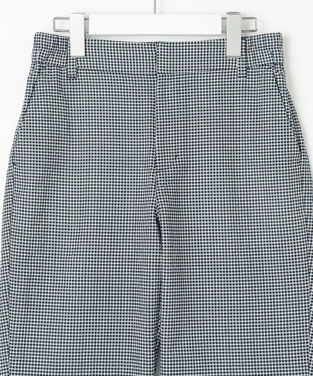 23区GOLF 【WOMEN】【撥水・ストレッチ】サッカー アンクルパンツ ネイビー系3