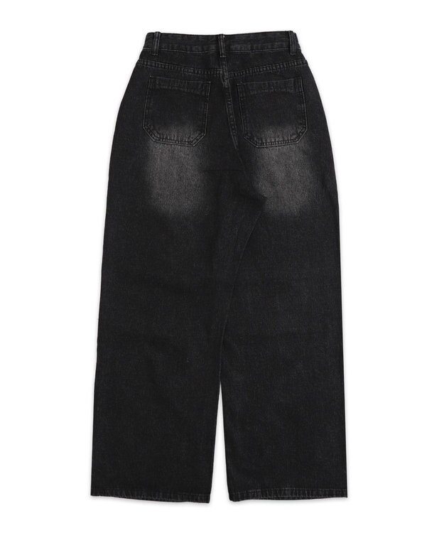 WEGO パラシュートデニムパンツ デニムブラックソノタ
