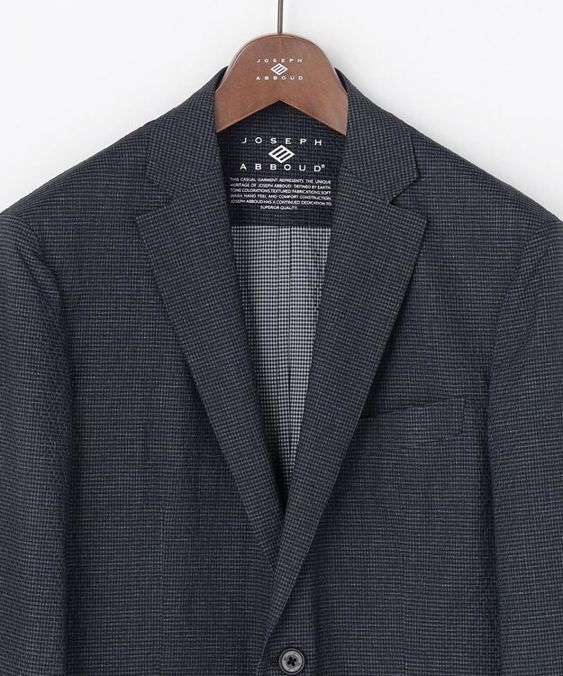 JOSEPH ABBOUD 【洗える/UV/エコ撥水/26SSモデル登場】ライトウェーブライト ジャケット ネイビー系4 【新色追加】