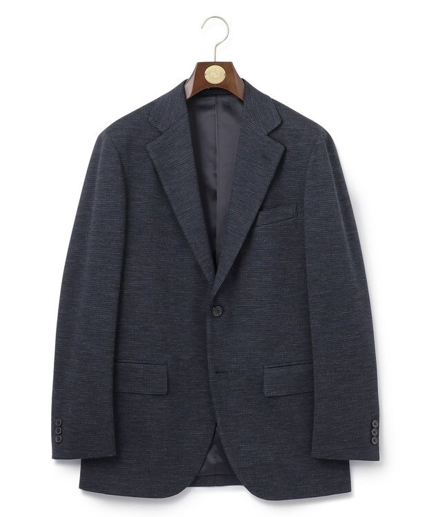 J.PRESS MEN 【セットアップ対応】マナードライトジャージー ジャケット ネイビー系8