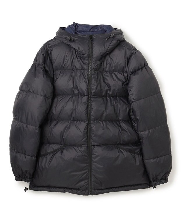 UNFILO MENS 【OCEANS YouTube 掲載】TAION×UNFILO リバーシブルフードダウン ネイビー×ブラック