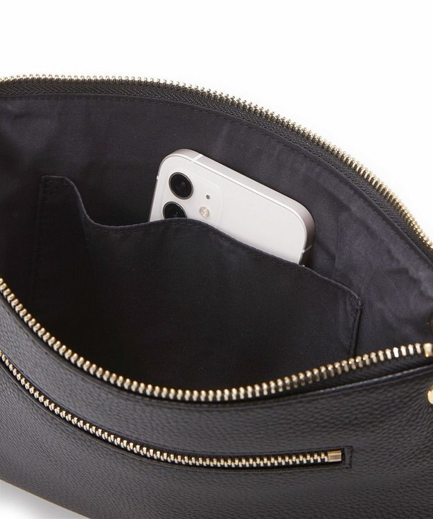 TOPKAPI 【TREASURE TOPKAPI】ストライプベルト・レザー2wayショルダーバッグ グレージュ