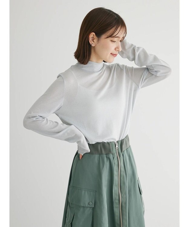 Green Parks イロイロインナー（ラメ） Light Gray