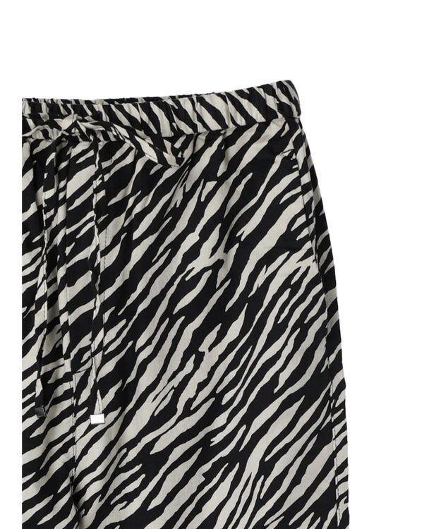 AMERICAN HOLIC ゼブラプリントリラックスパンツ Black