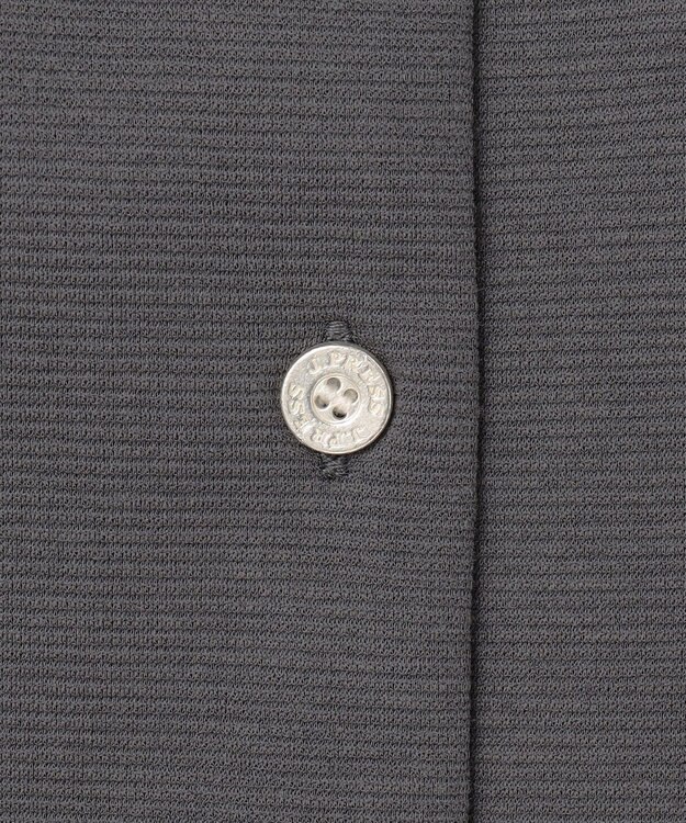 J.PRESS LADIES L グログランジャージー カーディガン スレート系