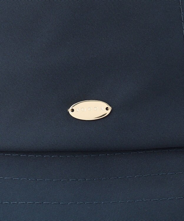 TOCCA 【サイズ調整可】TRIM RIBBON WIDE BRIM HAT ハット ネイビー系
