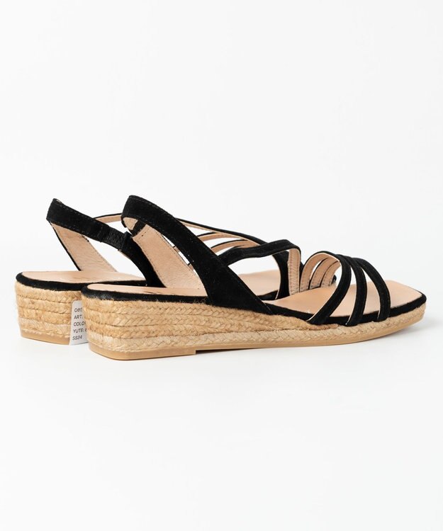 gaimo 【GAIMO/ガイモ】ラインベルトジュートサンダル/OBER-US ブラック