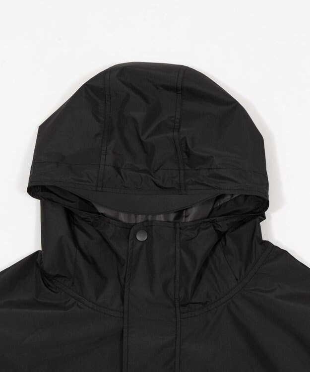 WEGO 【ユニセックス着用ITEM/アウトドア】フードシェルブルゾン ブラック