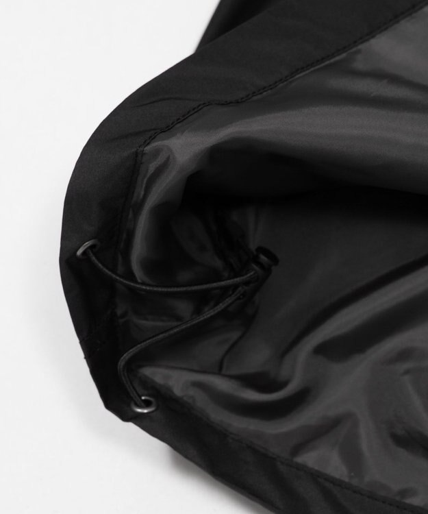 WEGO 【ユニセックス着用ITEM/アウトドア】フードシェルブルゾン ブラック