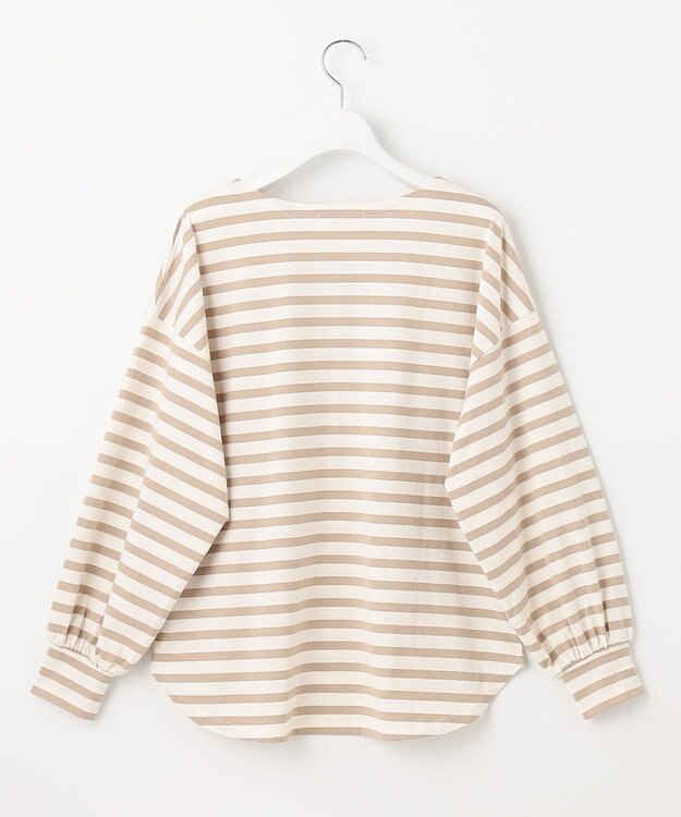 Feroux パフスリーブ ロンＴ ベージュ系1