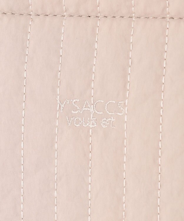 Y'SACCS 【Y’SACCS vous et】ギャザーハンドル2WAYヌビバッグ ベージュ