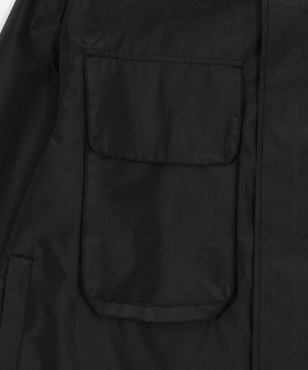 WEGO 【ユニセックス着用ITEM/アウトドア】フードシェルブルゾン ブラック