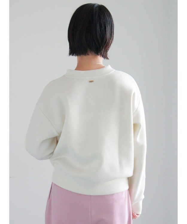 Te chichi ダンボールジョーゼットスウェット オフホワイト
