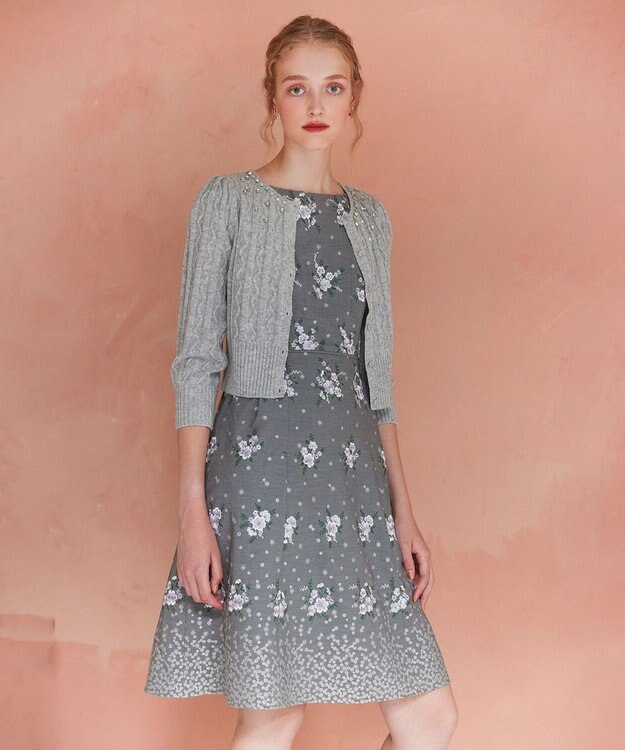 TOCCA FLOST FLOWER ドレス グレー系7